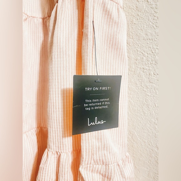 Lulus Soft Bubblegum Tiered Dress - Picture 3 of 5